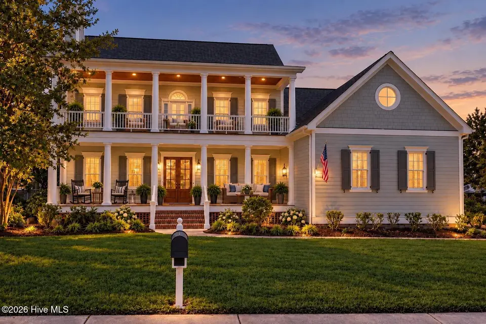 7819 Bonaventure Drive, Wilmington, NC 28411 — 4-bedroom home in Marsh Oaks, Wilmington, NC, photo 1 of 6: Virtual Twilight