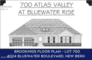 4024 Bluewater Boulevard, New Bern, NC 28562 – photo 1: BROOKINGS ELEVATION