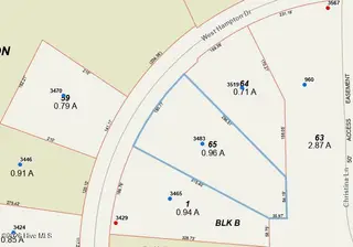 3483 65 B West Hampton Drive, Rocky Mount, NC 27804 – photo 3: 3483 West Hampton Dr - Lot 65A GIS Stree