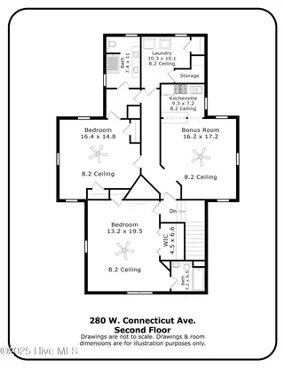 280 W Connecticut Avenue, Southern Pines, NC 28387 – photo 9: 280 W. Connecticut Ave_Second Floor_page