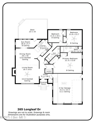 265 Longleaf Drive, West End, NC 27376 – photo 3: Floor Plan_265 Longleaf Dr_page-0001 (1)