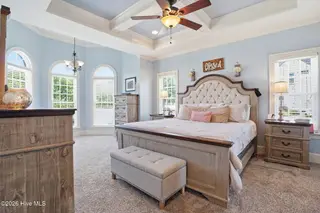 6208 Devonshire Drive, Wilson, NC 27896 — 4-bedroom home in SouthPointe, Wilson, NC, photo 24 of 68: Master Bedroom