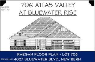 4027 Bluewater Boulevard, New Bern, NC 28562 – photo 3: 706-AV RAEGAN ELEVATION