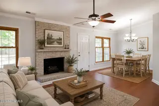 803 Mandarin Trail, Jacksonville, NC 28540 — 3-bedroom home in Mallard Creek, Jacksonville, NC, photo 6 of 36: Living/Dining room