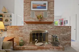 1311 Pelican Drive, New Bern, NC 28560 – photo 10: Masonry fireplace