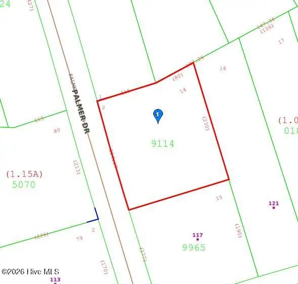 0 Palmer Drive, Garner, NC 27529 – photo 1 of 3: lot lines