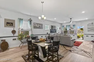 9410 Barnstormer Drive NW, Calabash, NC 28467 — 3-bedroom home in Eagle Run, Calabash, NC, photo 9 of 47: Dining Area