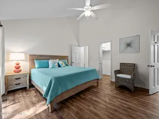 131 Oakleaf Drive, Pine Knoll Shores, NC 28512 – photo 8: Primary Bedroom