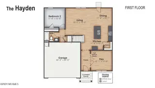 1535 W White Egret Lane NE Lot 760, Bolivia, NC 28422 – photo 3: Hayden Floorplan 1st Floor