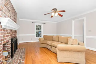 4009 Brassfield Drive, Rocky Mount, NC 27803 – photo 18: ...masonry fireplace