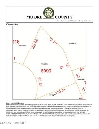 13 Juniper Lane, Pinehurst, NC 28374 – photo 5: Property Map