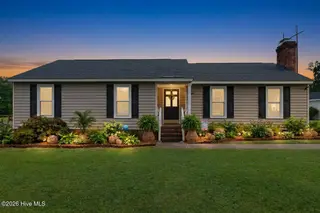 2311 Alyson Drive N, Wilson, NC 27896 – photo 2: Twilight Virtual Staged Front of Home
