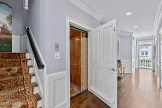 104 Gallants Lane, Beaufort, NC 28516 — 5-bedroom home in Gallants Landing, Beaufort, NC, photo 17 of 52: Elevator and Stair