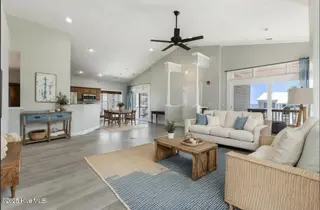 208 Carolina Beach Avenue S, Carolina Beach, NC 28428 – photo 20: Virtually Staged Living Room
