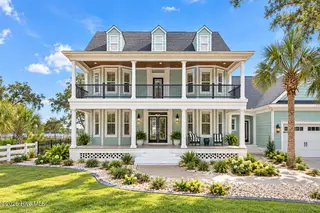 2625 Seashore Road SW, Supply, NC 28462 — 5-bedroom home in Pelican Point, Supply, NC, photo 2 of 62: Exterior Front