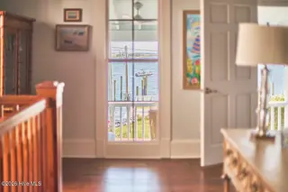 125 Front Street, Beaufort, NC 28516 – photo 24: Upstairs Window Overlooking Waterfront