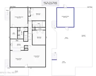 447 N 21st Street, Wilmington, NC 28405 – photo 6: Floor Plan JPG