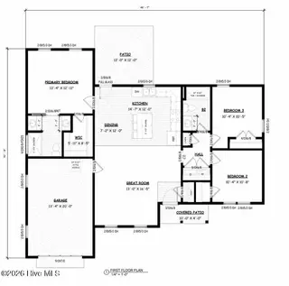 107 Blueberry Fields Road, Maple Hill, NC 28454 – photo 2: Floorplan