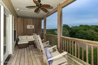 118 Shell Drive West, Emerald Isle, NC 28594 – photo 10: 118 Shell Dr. Main level balcony