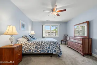 908 Resort Circle Unit 512, Sunset Beach, NC 28468 — 2-bedroom condo in Colony II, Sunset Beach, NC, photo 16 of 39: Primary Bedroom
