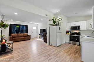111 Pirates Lane, Havelock, NC 28532 – photo 6: 111 Pirates Ln. Living Area from Kitchen