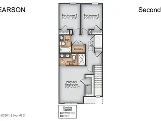 120 N Grassland Road Unit 15, Surf City, NC 28445 – photo 3: Pearson 1418 Second Floor-003-008-1280x9