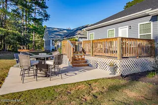 1108 Coral Reef Drive, New Bern, NC 28560 – photo 5: Austin - new deck photo