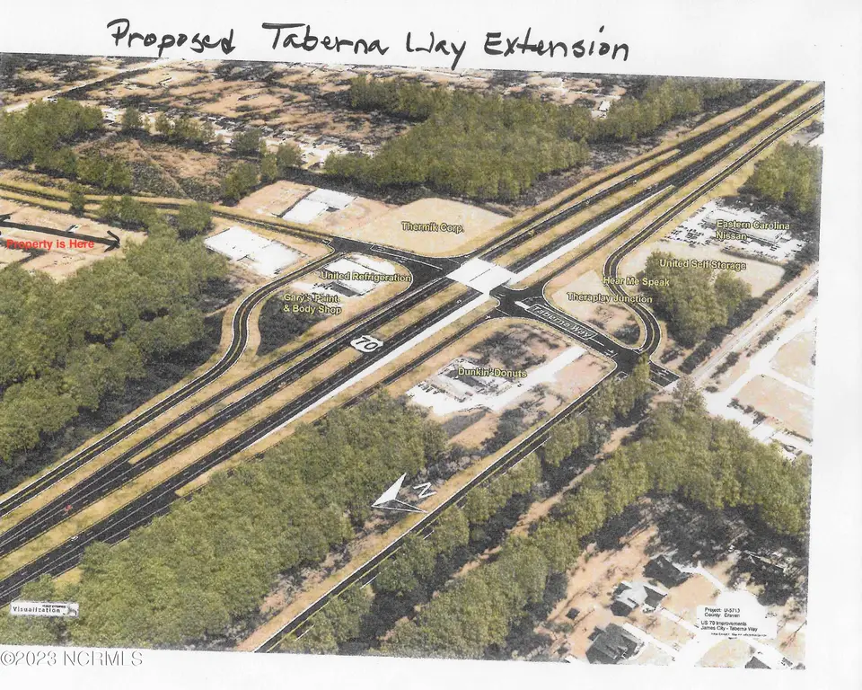 3215 Old Cherry Point Road, New Bern, NC 28560 – photo 1 of 4: Proposed Taberna Way Extension
