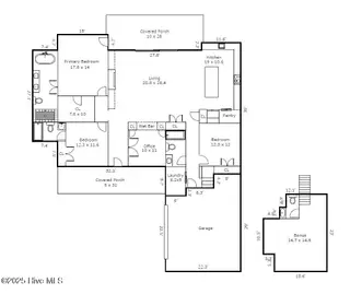 8249 Sage Valley Drive, Wilmington, NC 28411 — 3-bedroom home in Porters Neck Plantation, Wilmington, NC, photo 2 of 41: floor plan