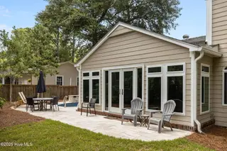 241 Oakleaf Drive, Pine Knoll Shores, NC 28512 – photo 19: Back Patio