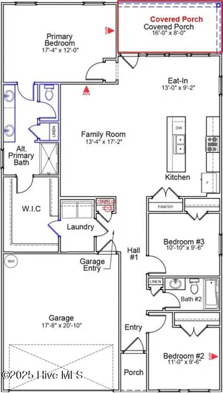 827 Schoolfield Drive, Sneads Ferry, NC 28460 – photo 2: 118 fp