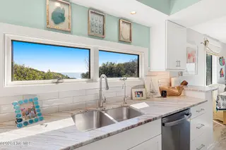 545 Salter Path Road L7, Pine Knoll Shores, NC 28512 – photo 17: Kitchen with Views