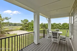 609 Cannonsgate Drive, Newport, NC 28570 – photo 11: Staged Porch with Creek Views