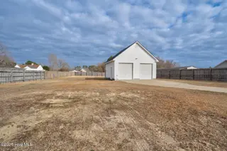 6574 Leigh Road, Rocky Mount, NC 27803 — 3-bedroom home in Williams Farm, Rocky Mount, NC, photo 5 of 30: Double Detached Garage