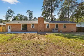 3504 Taylor Street, New Bern, NC 28560 — 4-bedroom home in Pinecrest, New Bern, NC, photo 24 of 28: Rear View