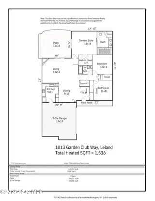 1013 Garden Club Way, Leland, NC 28451 – photo 5: floorplan.pdf