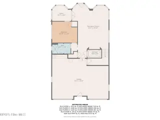2744 Long Bay Drive SE, Southport, NC 28461 — 4-bedroom home in St James, Southport, NC, photo 16 of 74: 2744 Long Bay First Floor | Floor Plan