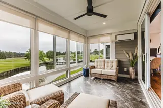 620 Eastwood Park Road 20-C, Sunset Beach, NC 28468 — 4-bedroom townhome in Sea Trail Plantation, Sunset Beach, NC, photo 3 of 63: Main Level Porch