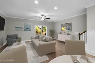 230 Cline Way Unit 130, Beaufort, NC 28516 – photo 4: Virtually Staged Living Room