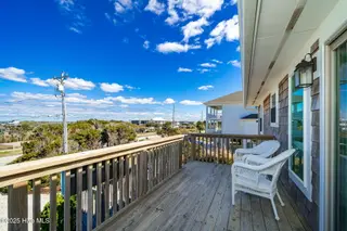 1819 Salter Path Road, Indian Beach, NC 28512 – photo 22: Open deck off kitchen/dining space
