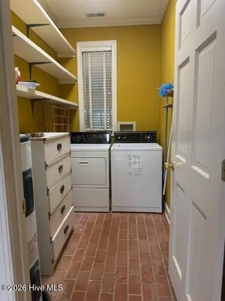 509 Bentmoor Drive, Whiteville, NC 28472 – photo 17: Brk washer dryer room