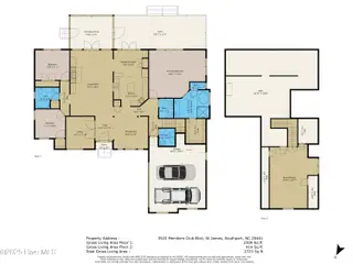 3525 Members Club Boulevard, Southport, NC 28461 – photo 2: 3525 Members Club Blvd Floor Plan
