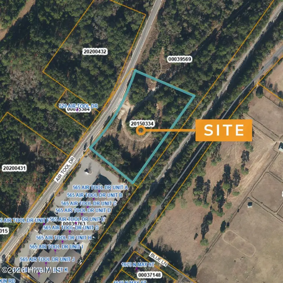Tbd Air Tool Drive, Southern Pines, NC 28387 – photo 1 of 3: Air Tool Dr Lot 7 Aerial