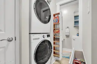2105 Ocean Boulevard B, Topsail Beach, NC 28445 — 2-bedroom condo in Serenity Point, Topsail Beach, NC, photo 24 of 36: Unique Built-in Storage