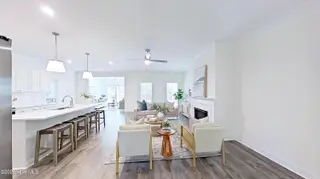 120 Edgewater Drive, West End, NC 27376 – photo 16: kitchen living room combo