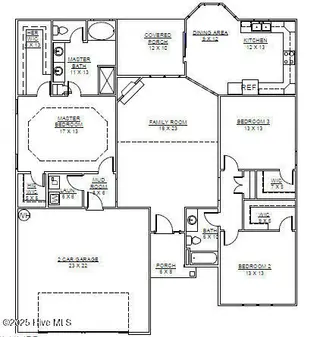 2018 Bluewater Boulevard, New Bern, NC 28562 – photo 3: Floor Plan