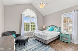 9936 Louise Howard Court East, Emerald Isle, NC 28594 — 3-bedroom townhome in Spinnakers Reach, Emerald Isle, NC, photo 1 of 32: 2nd Floor Bedroom 3