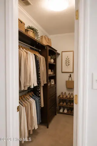 803 Mandarin Trail, Jacksonville, NC 28540 — 3-bedroom home in Mallard Creek, Jacksonville, NC, photo 23 of 36: Master closet