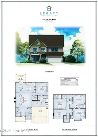 159 Michter Street, Vass, NC 28394 – photo 2: Sherwood Plan
