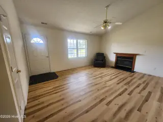 243 Parnell Road, Hubert, NC 28539 – photo 6: Wood Burning Fireplace